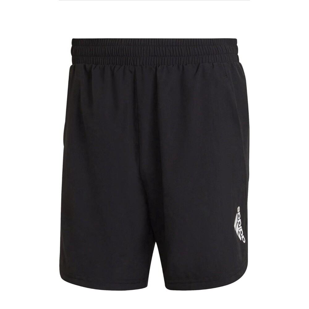 ADIDAS Sz XL 7” AEROREADY DESIGNED FOR MOVEMENT SHORTS  7” BLACK HF7204